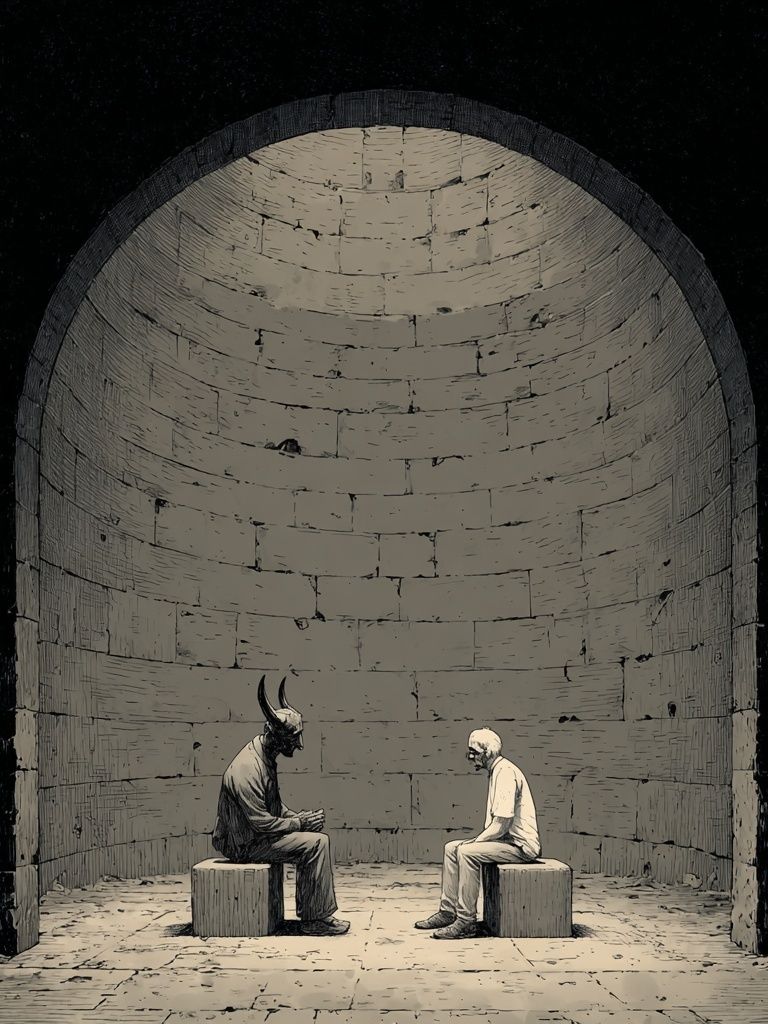 Dramatic Encounter — Fine Art Print. poster detail