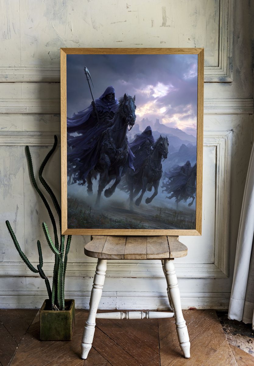 Reaper Cavalry Fantasy Print room preview