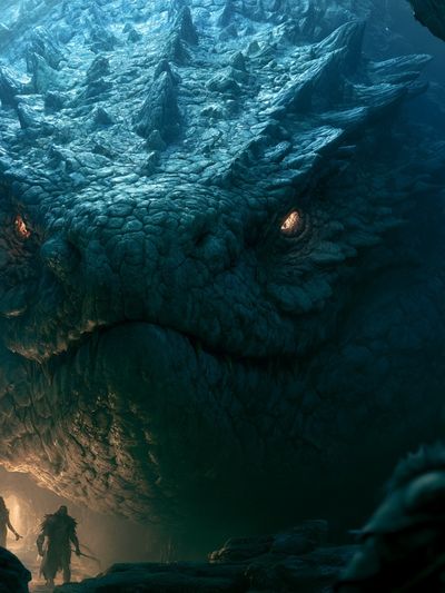 Dragon Cave Encounter Poster.