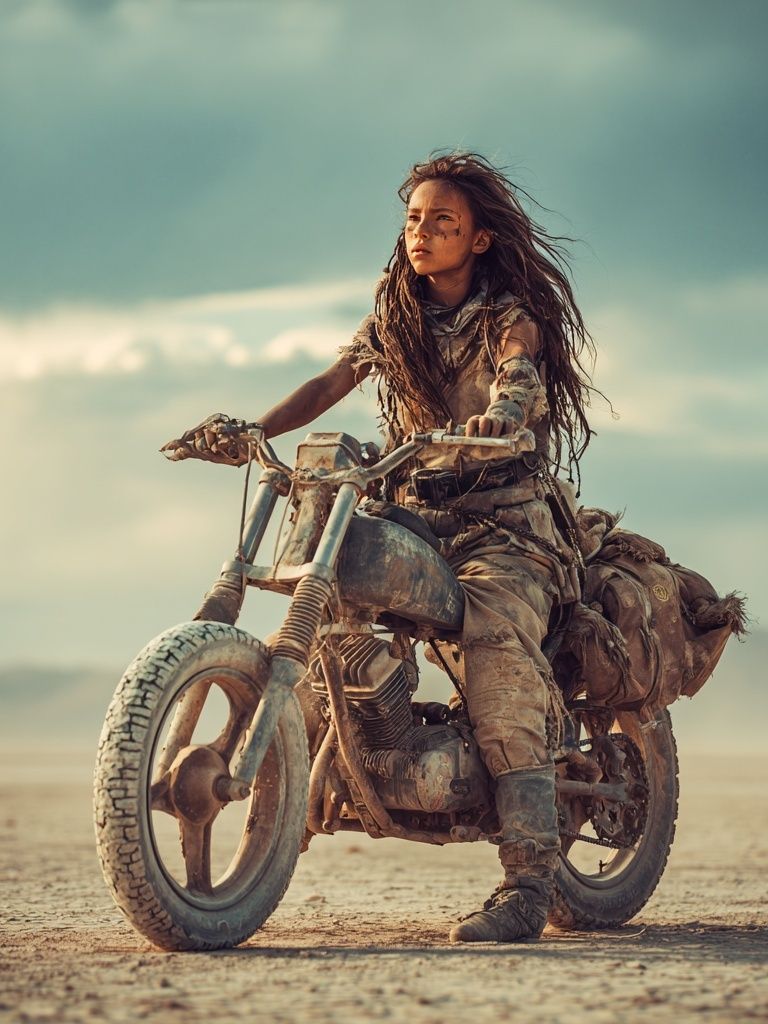 Desert Rider Cinematic Poster. poster — photography art