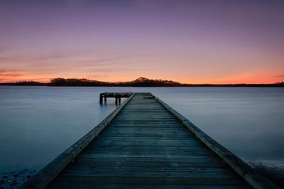 Serene Dock at Sunset — Photography Print. poster print