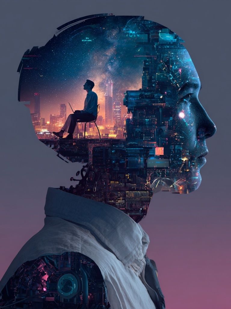 Dreamscape — Surrealism Print. poster detail