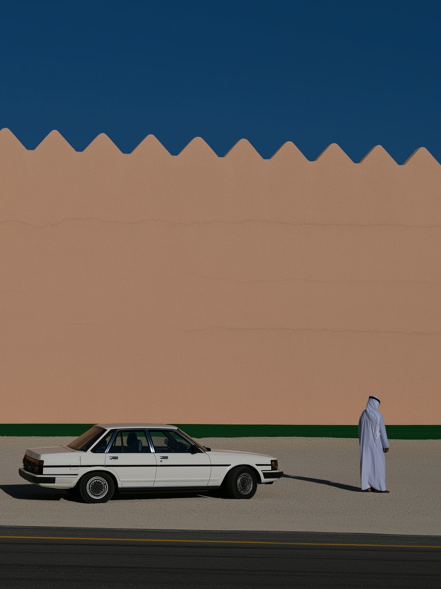 Desert Street Scene Photography Poster. poster — photography art