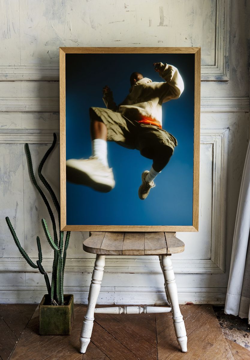 Dynamic Street Style Photography Poster. — room view 1