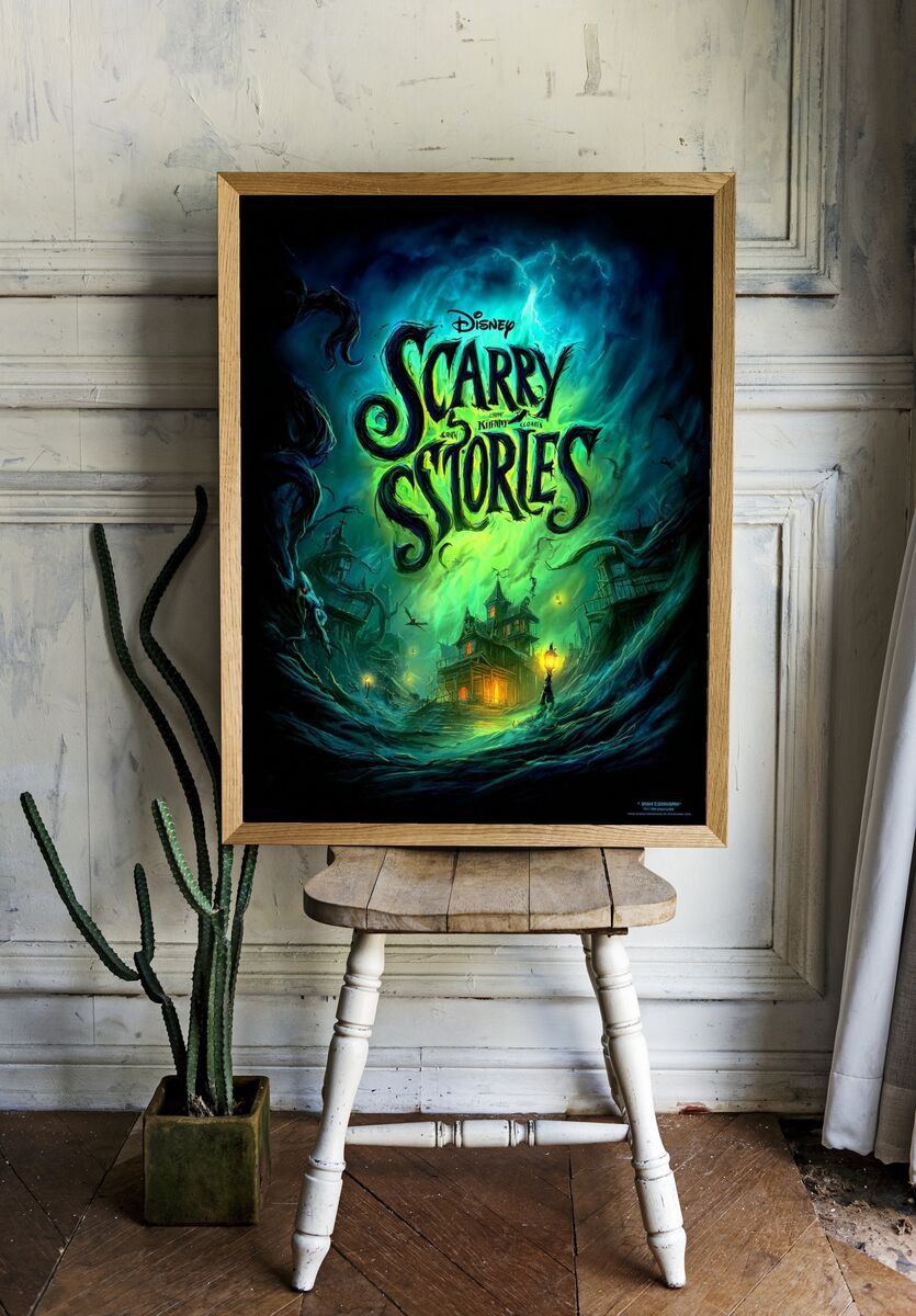 Disney Scary Stories Poster. — room view 1