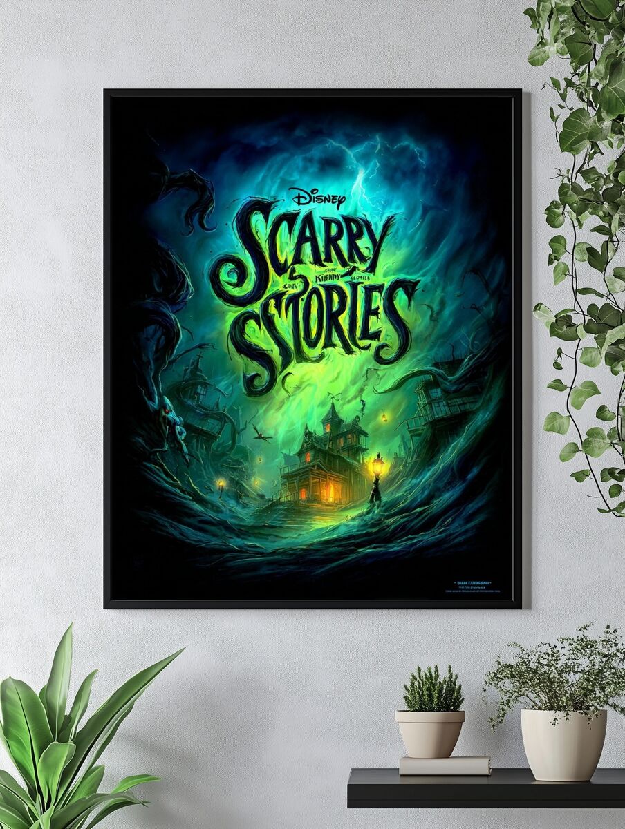 Disney Scary Stories Poster. — room view 4