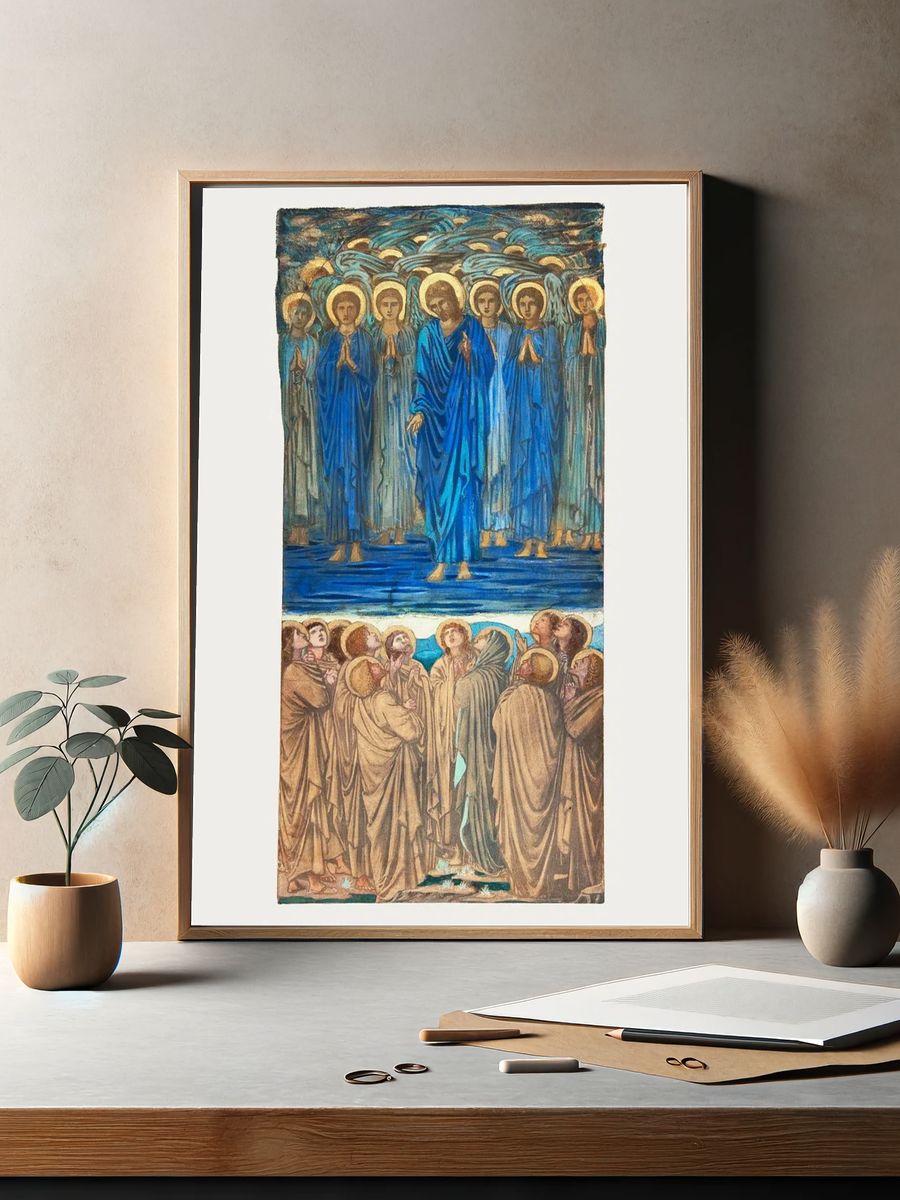 Divine Encounter — Fine Art Print. — room view 2