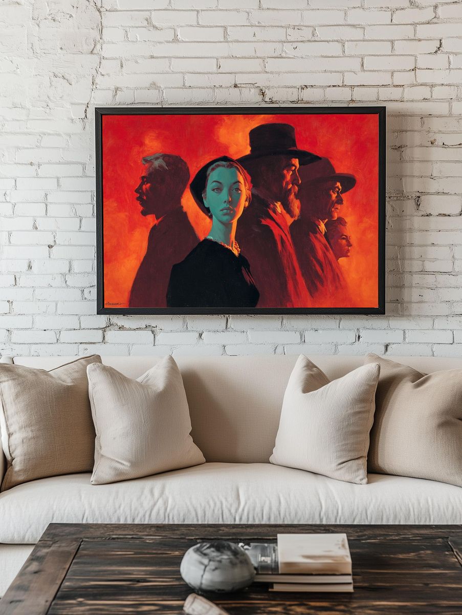 Dramatic Portraits — Vintage Print room preview