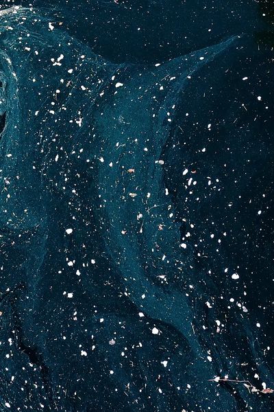 Dark Water Abstract Poster. poster print