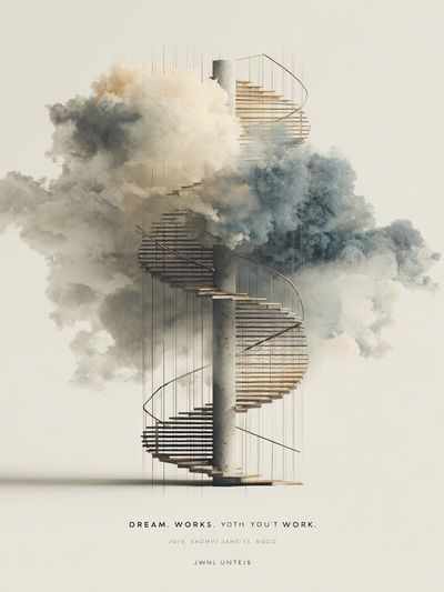 Dream Works — Surrealism Print. poster print