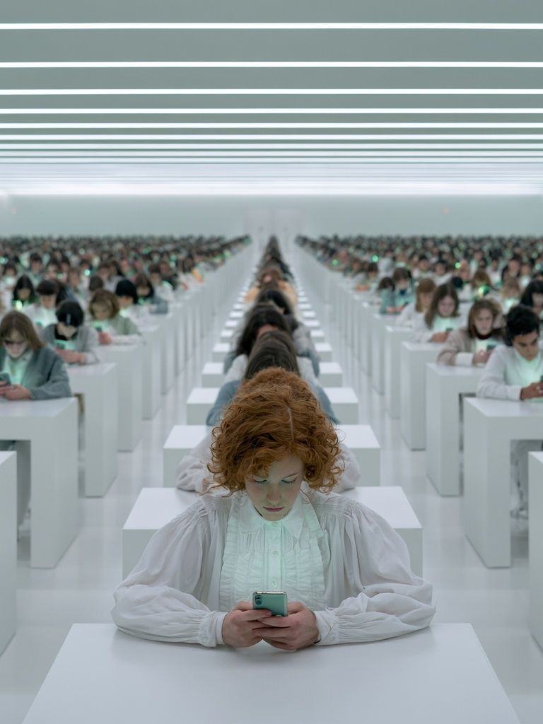 Dystopian Classroom Photography Poster. poster — photography art