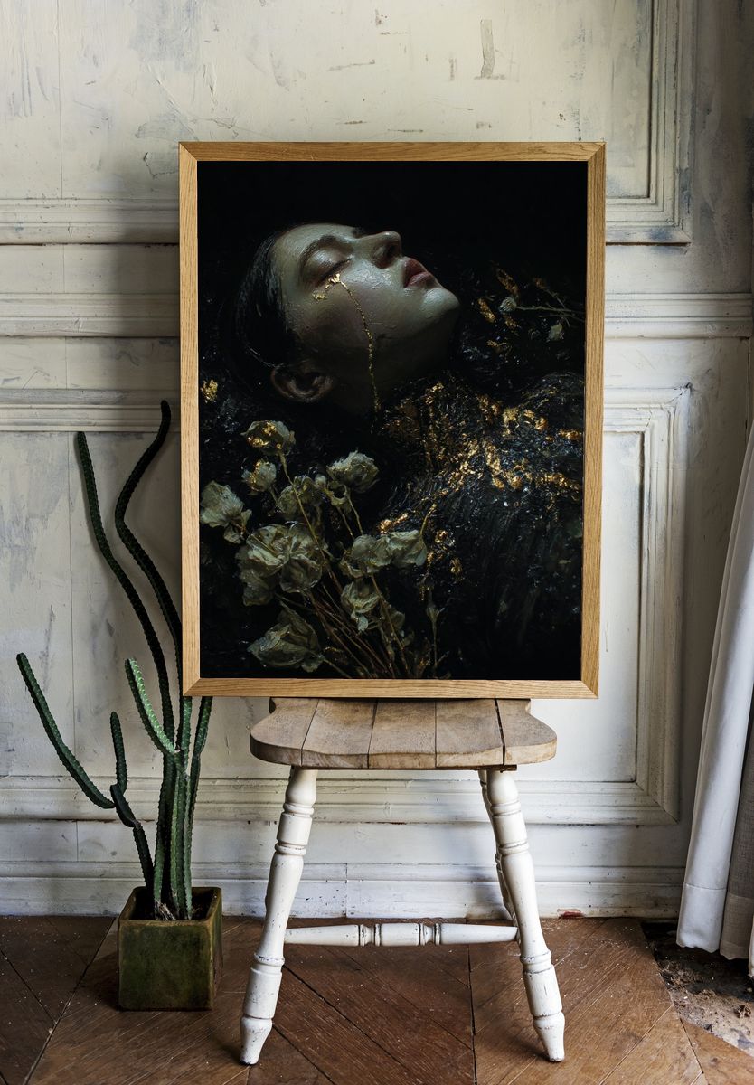 Ethereal Beauty — Fine Art Print. room preview