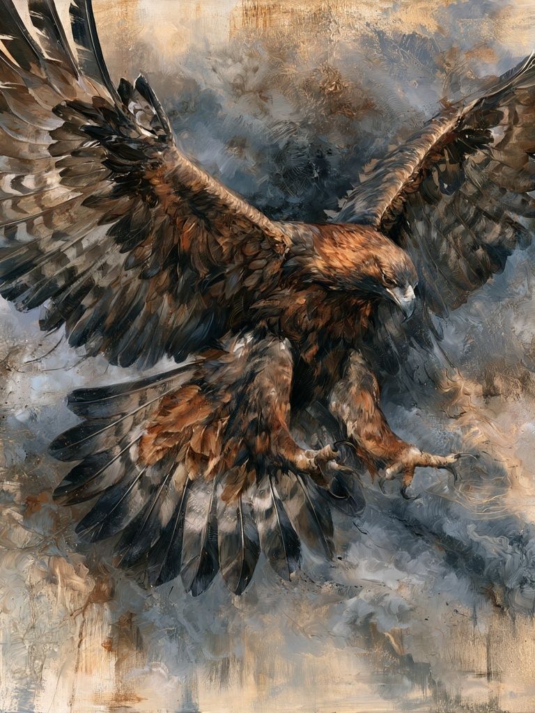 Soaring Eagle Fine-Art Print. poster detail