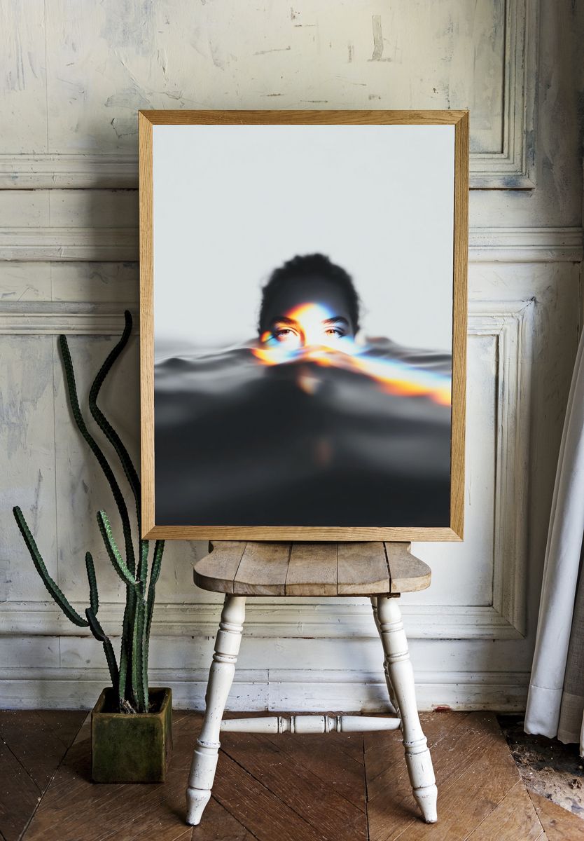 Ethereal Eyes — Fine Art Print room preview