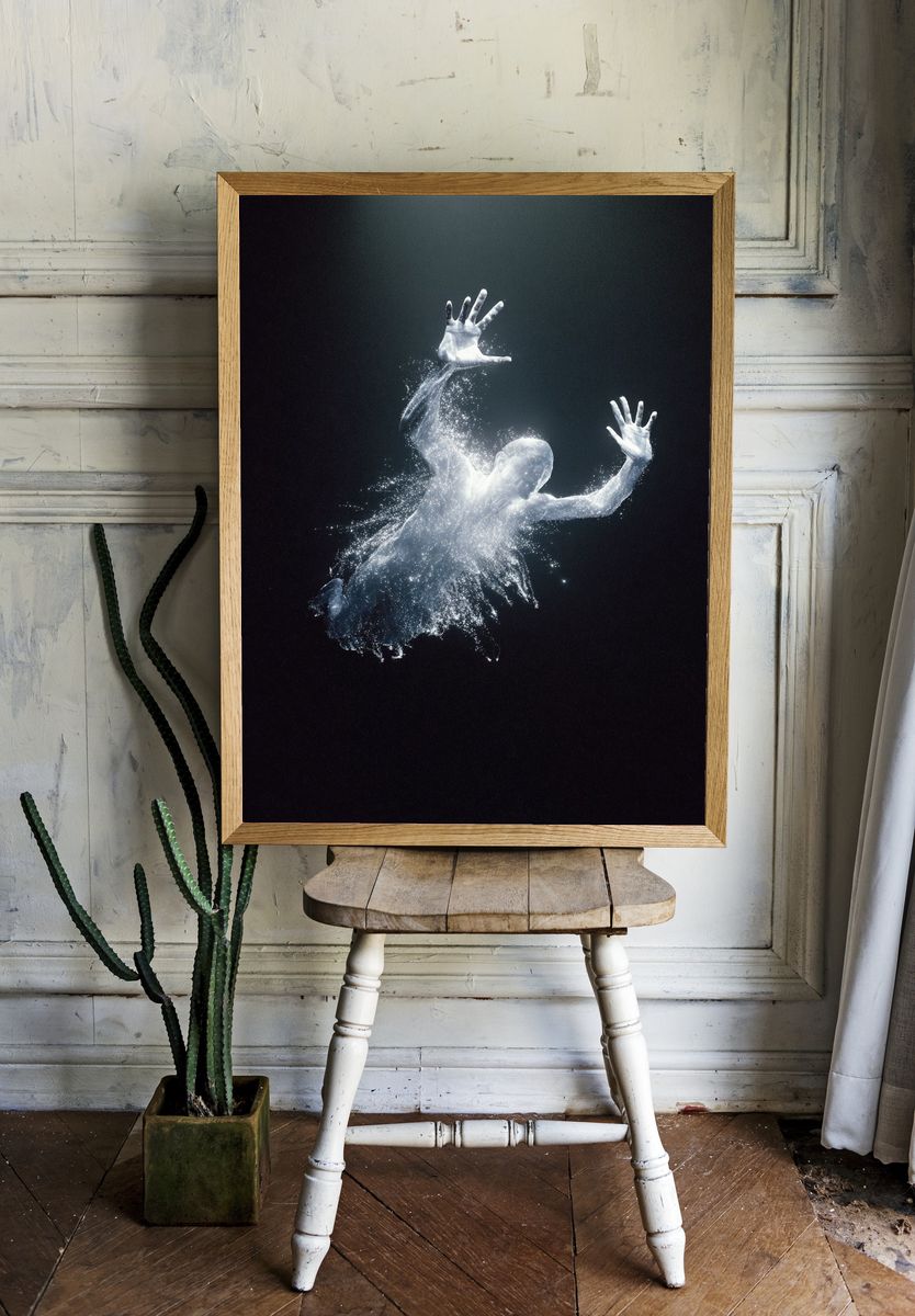 Ethereal Escape — Fine Art Print. — room view 1