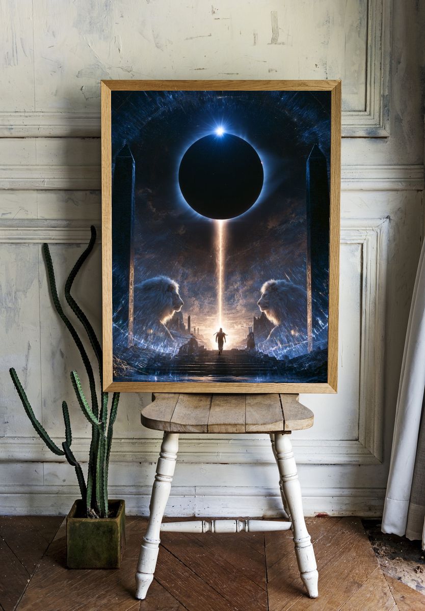 Eclipse Portal Fantasy Poster. — room view 1