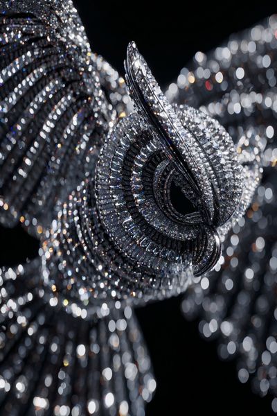 Elegant Crystal Chandelier — Fine Art Print. poster print