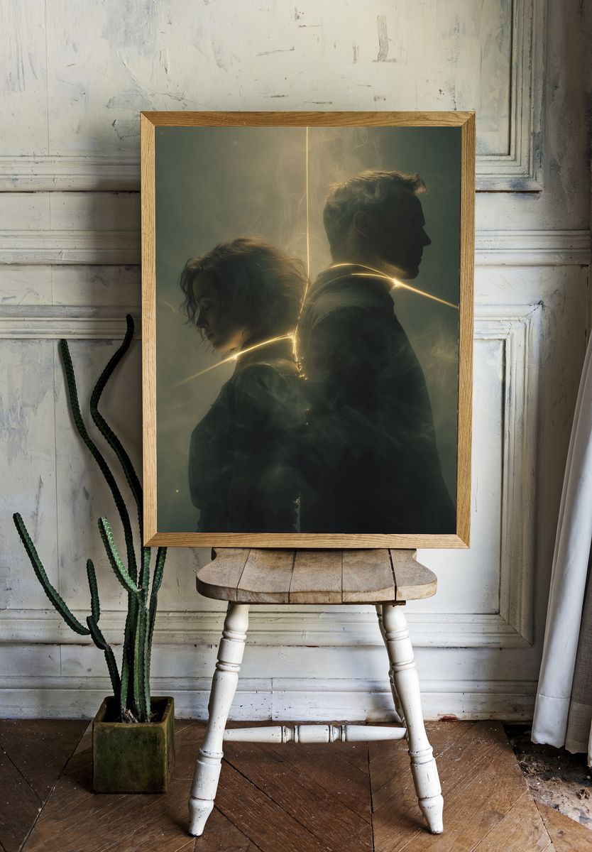 Ethereal Connection — Fine Art Print room preview