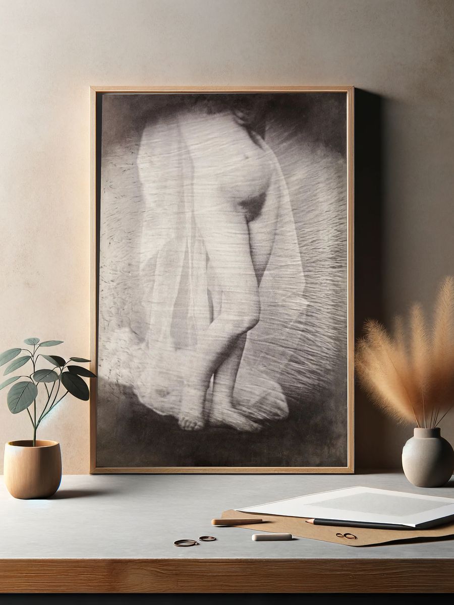 Ethereal Figure — Fine Art Print. — room view 2