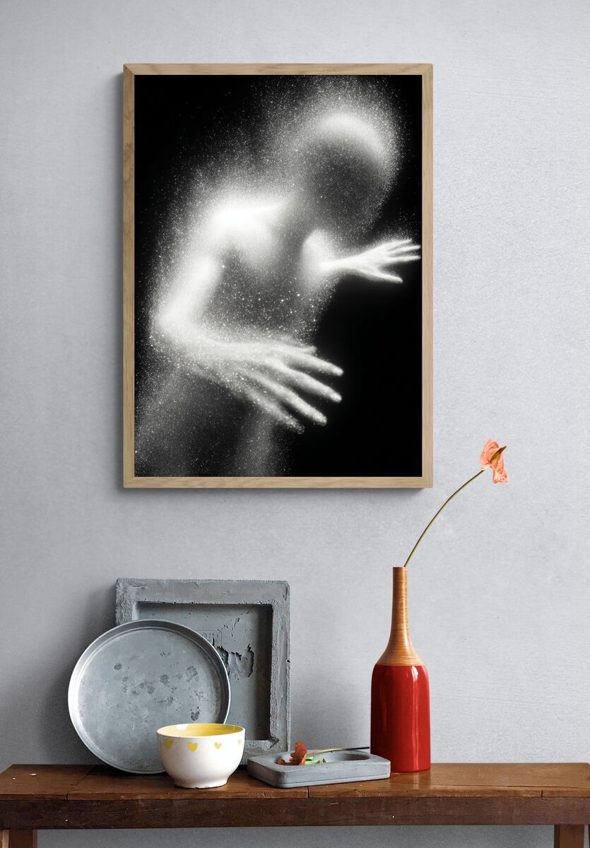 Ethereal Figure — Fine Art Print. — room view 3