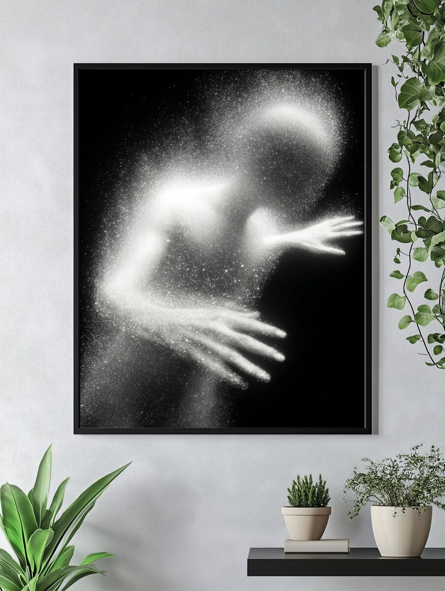 Ethereal Figure — Fine Art Print. — room view 4