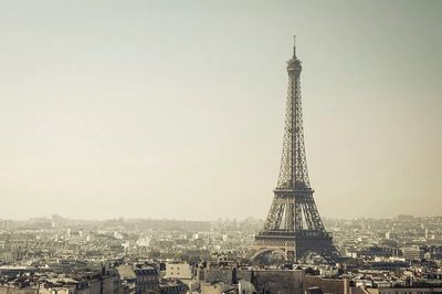 Eiffel Tower Vintage Print. poster