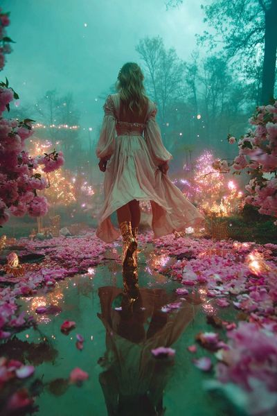 Enchanted Garden Dream — Fine Art Print. poster print