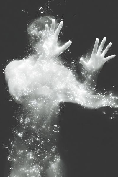 Ethereal Human Form — Fine Art Print. poster print