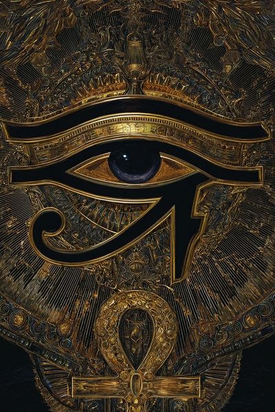 Eye of Horus — Fine Art Print. poster print