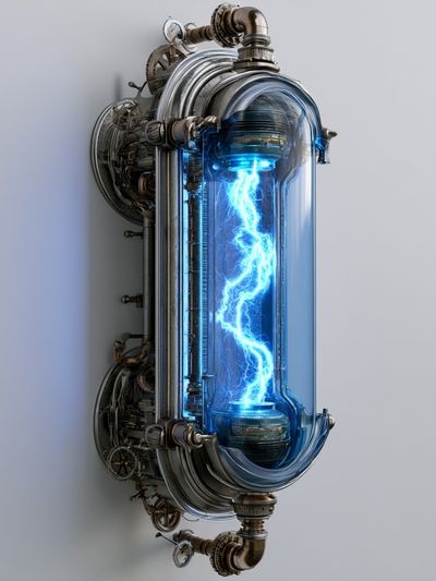 Electric Reactor Sci-Fi Poster.