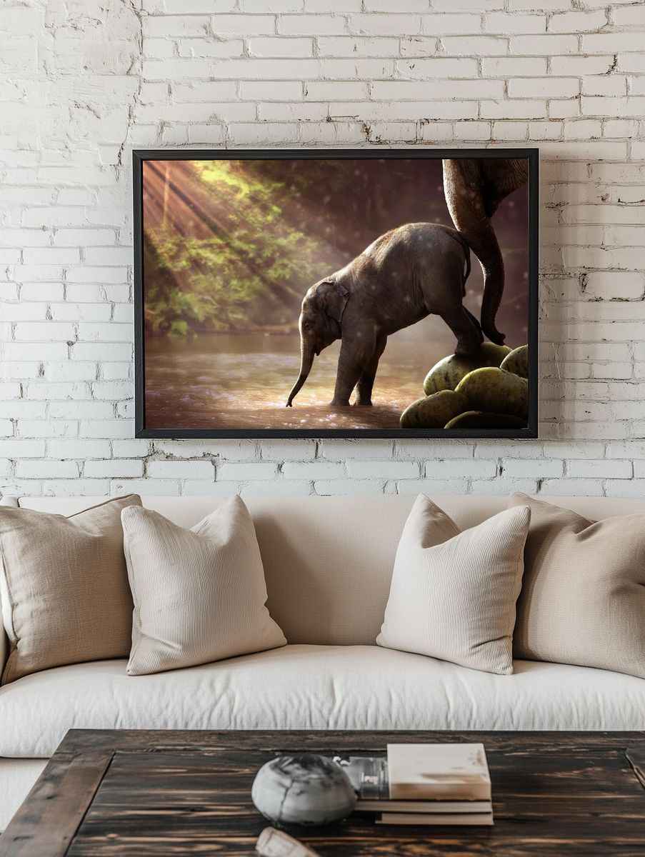 Elephant waterfall. — room view 1