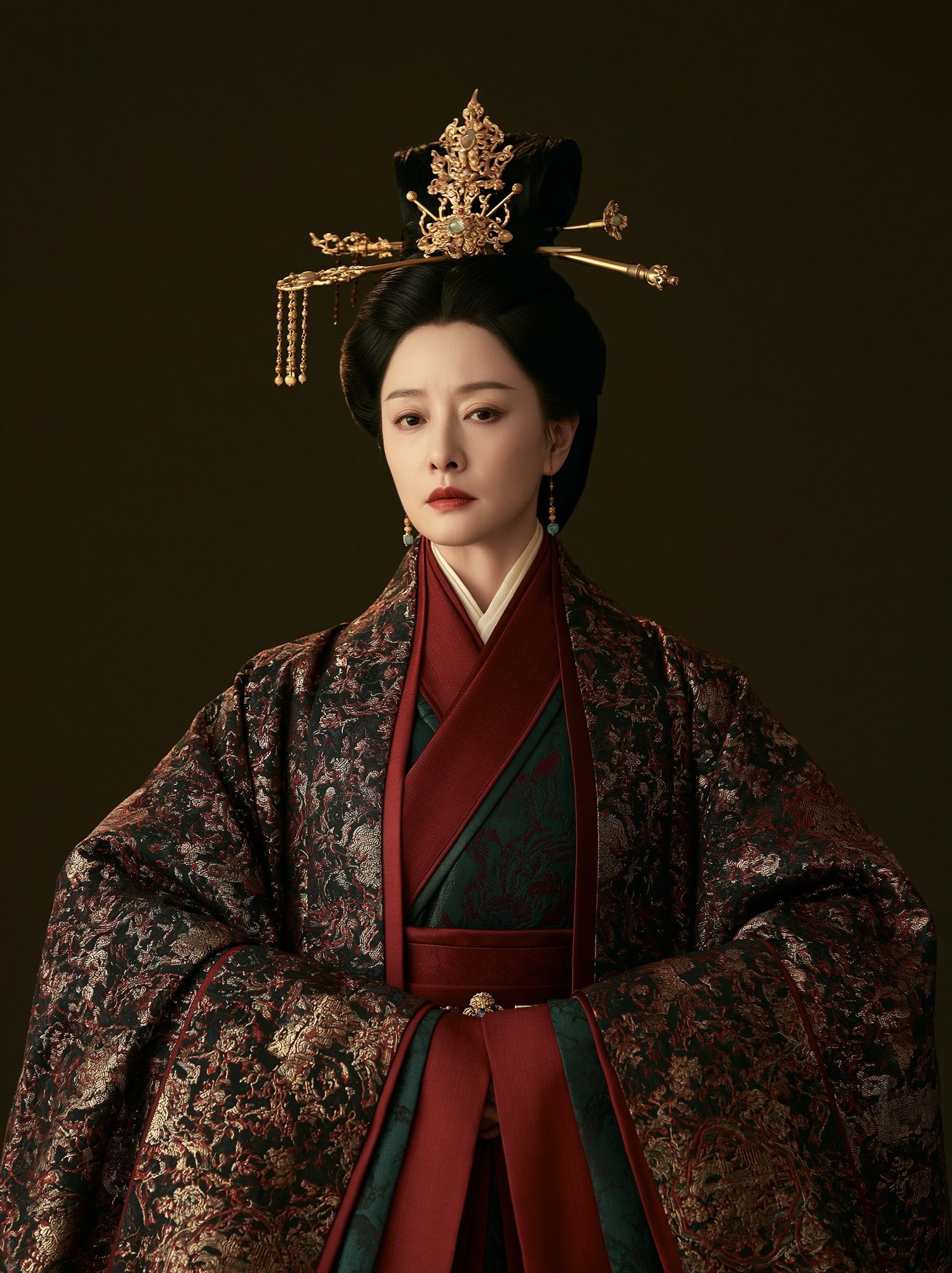 Imperial Empress Portrait Print. poster — photography art