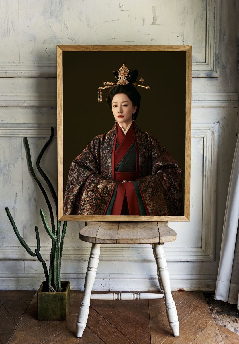 Imperial Empress Portrait Print. — room view 1
