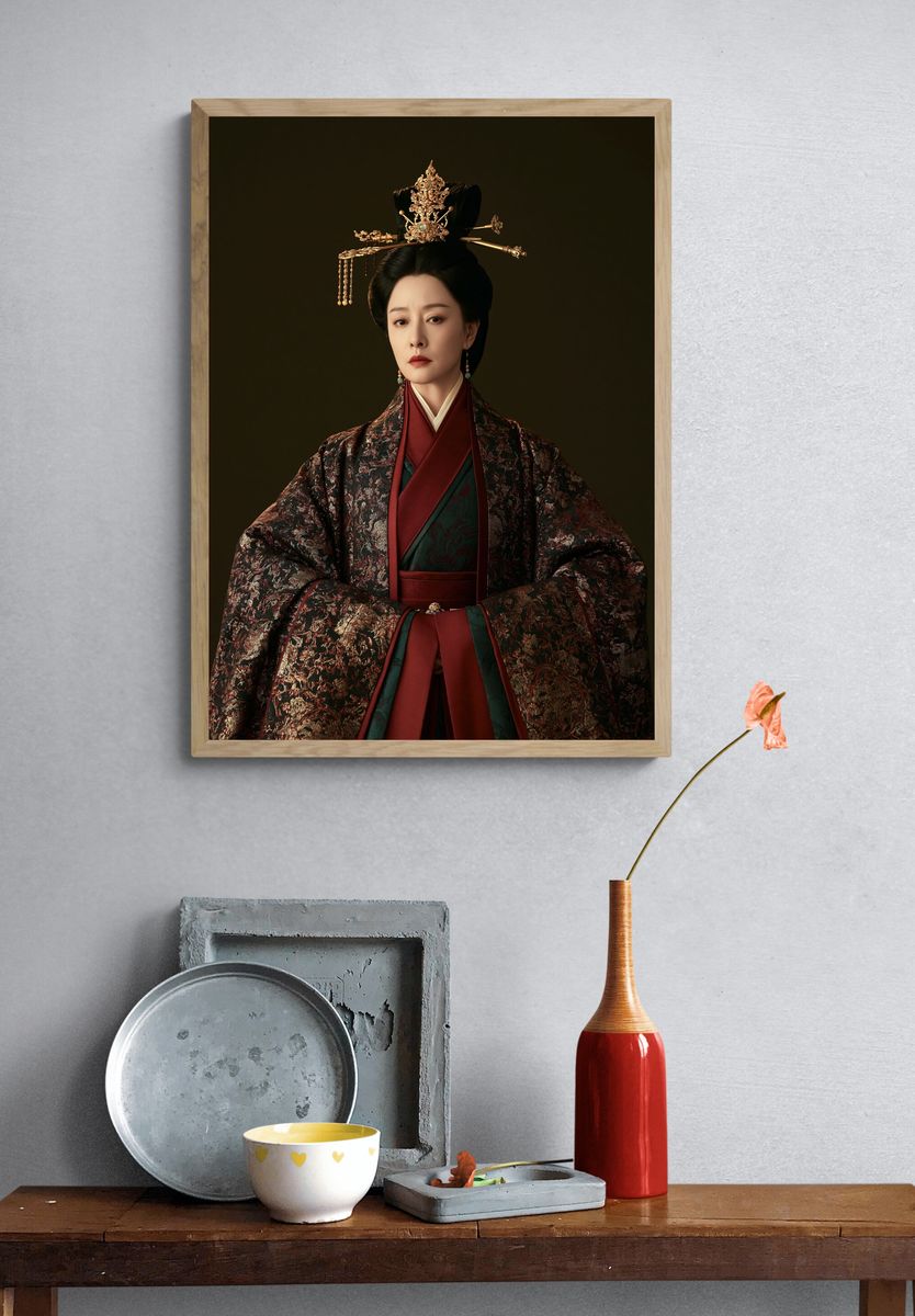 Imperial Empress Portrait Print. — room view 3