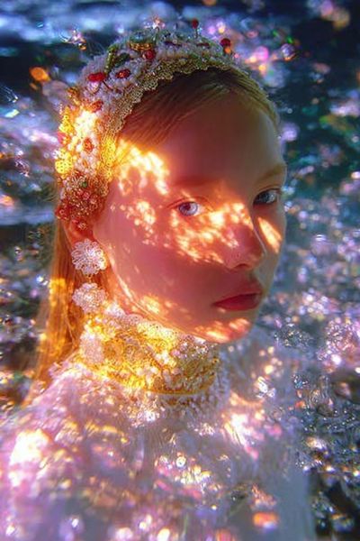 Ethereal Portrait — Fine Art Print. poster
