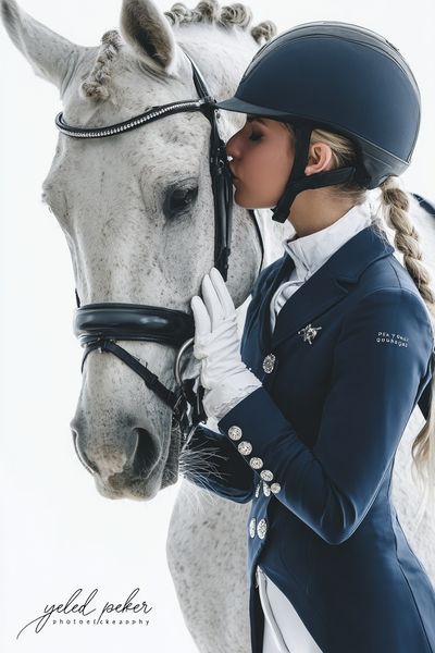 Equestrian Portrait Photography Poster. poster print