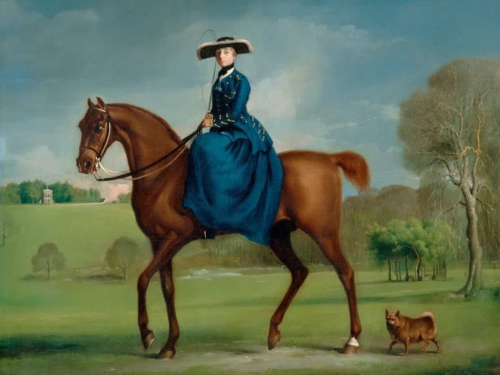 Countess Coningsby Costume Charlton Hunt. poster detail