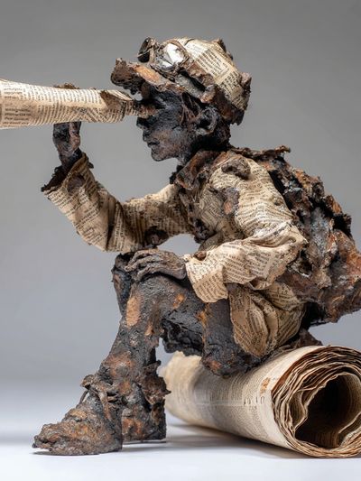 Explorer Sculpture — Fine Art Print. poster print