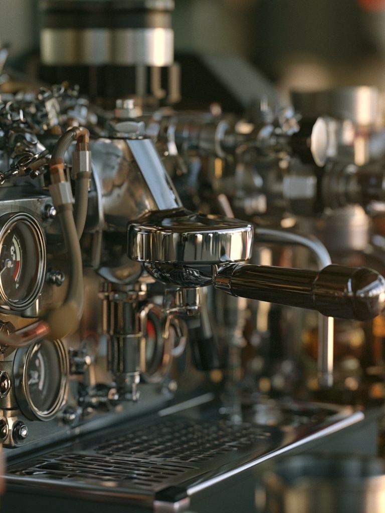 Espresso Machine Photography Poster. poster — photography art