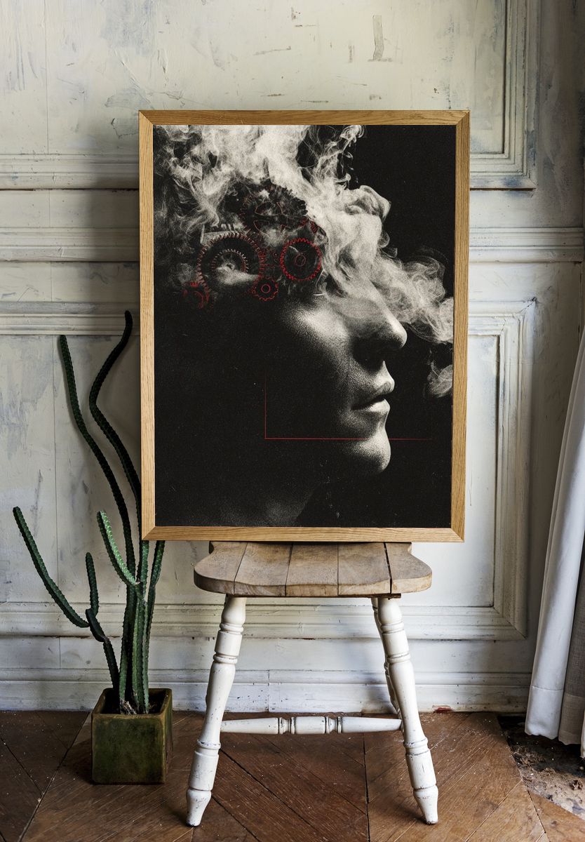 Ethereal Mind — Surrealism Print room preview