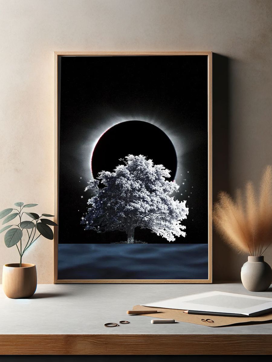 Eclipse Tree — Nature Poster. — room view 2