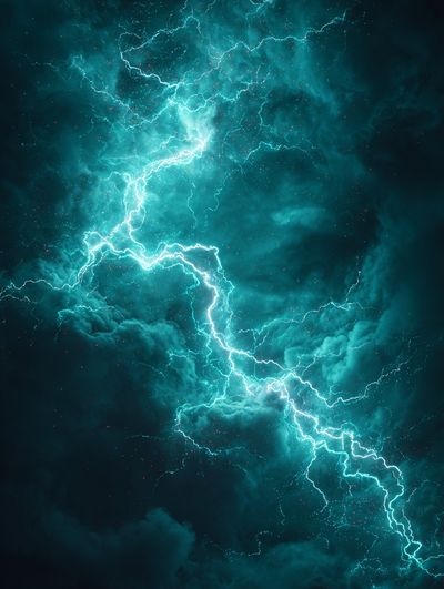 Electric Storm — Fine Art Print. poster print
