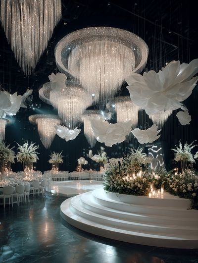 Elegant Wedding Venue Poster. poster