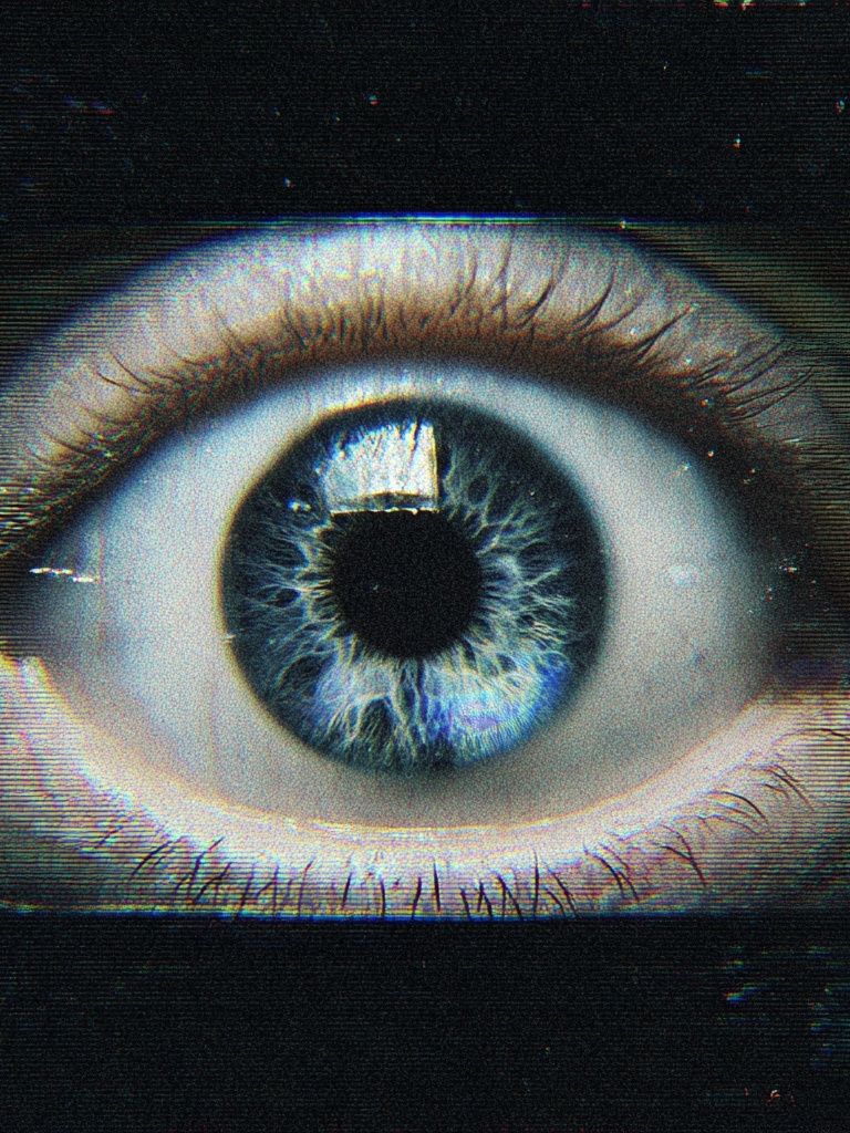 Close-Up Eye Photography Poster. poster — photography art
