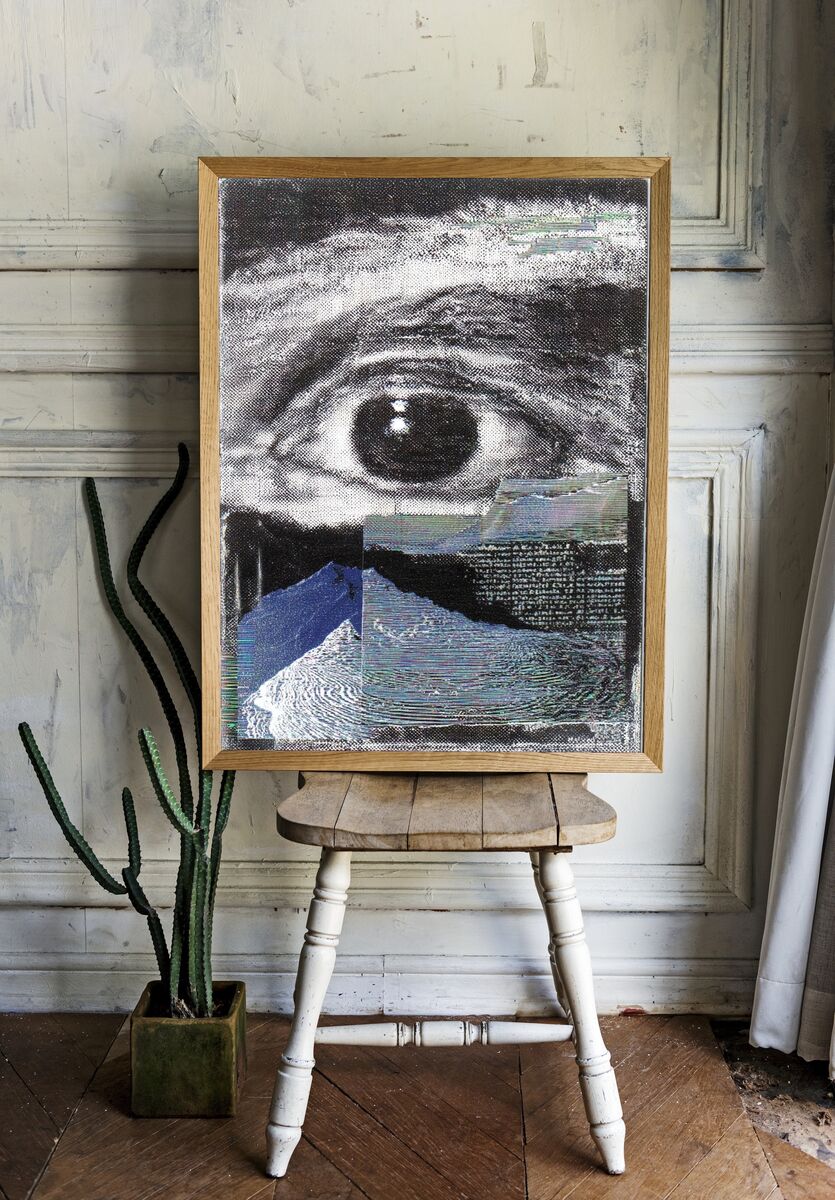Eye and Mountain — Surrealism Print room preview