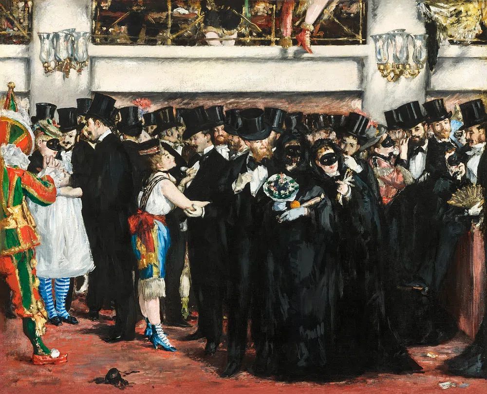 Masquerade Ball — Fine Art Print. poster detail