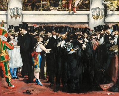 Masquerade Ball — Fine Art Print. poster