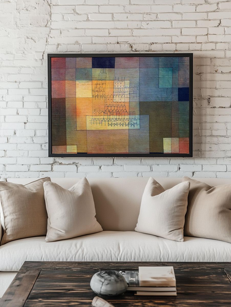 Polyphonic Architecture (1930) painting high. — room view 1