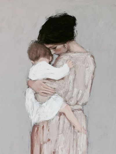 Mother and Child Fine-Art Poster. poster print