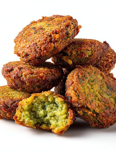 Falafel Stack Food-Drink Poster. poster